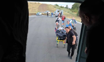 Повреден параглајдерист во Крушево, со полициски хеликоптер транспортиран во болница