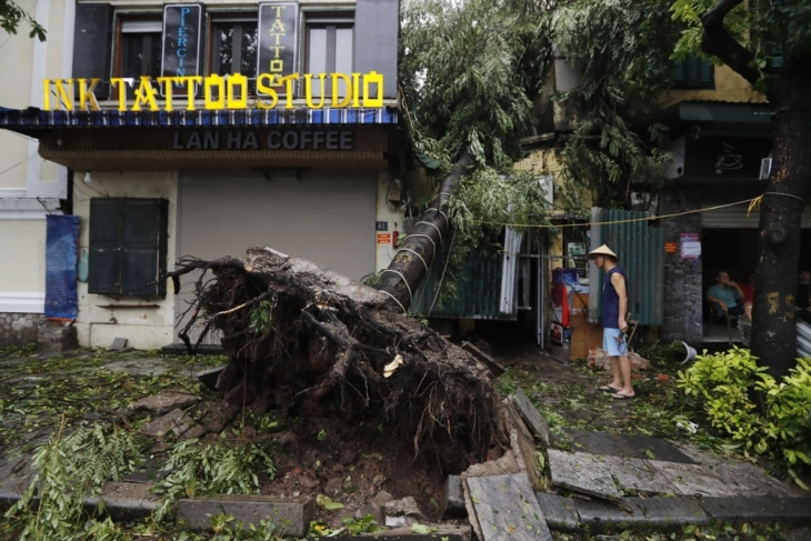 Bridge collapses in Vietnam as storm Yagi death toll rises to 59