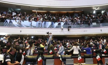 Protesters storm Mexican senate over controversial judicial reform