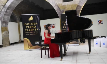 Во Штип викендов Фестивал за млади пијанисти „Golden Piano Talents“