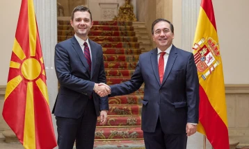 Mucunski and Albares reaffirm Spain’s support for Euro-integrations, highlight necessity of accelerating process 