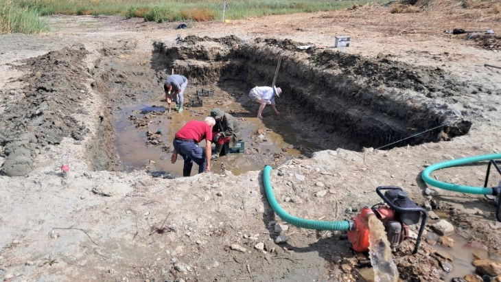 Продолжија истражувањата на езерската наколна населба „Мрдаја“ во Дојран