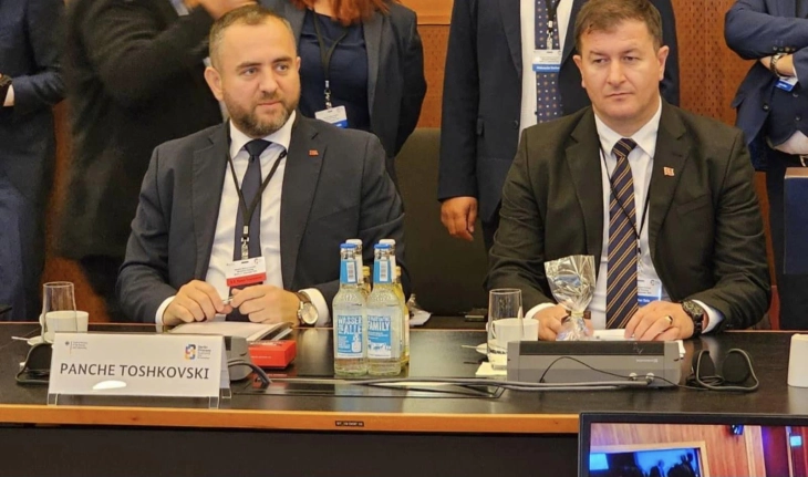 Toshkovski attends Berlin Process Interior Ministers' meeting