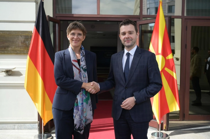 Minister Mucunski meets German Minister of State for Europe and Climate Lührmann