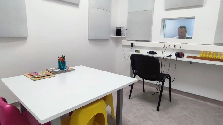 Rehabilitation Center for Speech Pathology gets new audiometry room