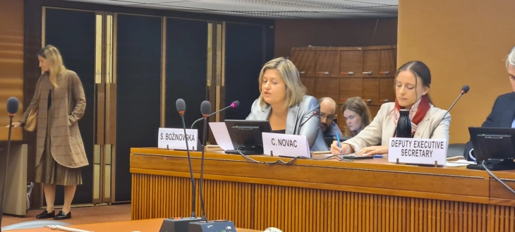 Minister Bozhinovska attends UNECE Sustainable Energy Week in Geneva