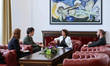 President Siljanovska-Davkova meets new UN Resident Coordinator Columbia 