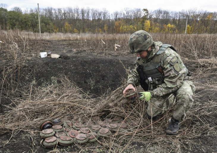 Russia says it has downed 100 Ukrainian drones, village evacuated