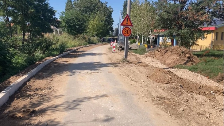 Во општина Зрновци се гради сообраќаен пристап и паркинг простор за детската градинка „Бисерчиња“