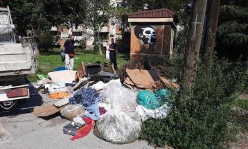 Отстранети повеќе диви депонии во Чаир и Ѓорче Петро