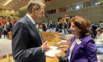 Siljanovska-Davkova attends meetings of UN Security Council, Global Coalition to Address Synthetic Drugs