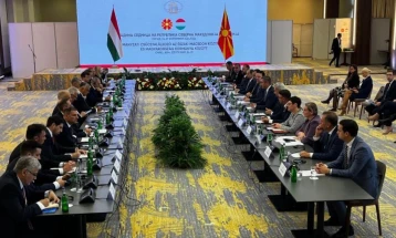 Macedonian, Hungarian governments hold joint session in Ohrid