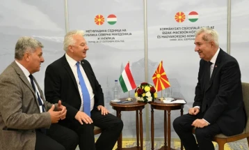 Dimovski, Zsolt meet at North Macedonia - Hungary gov't session