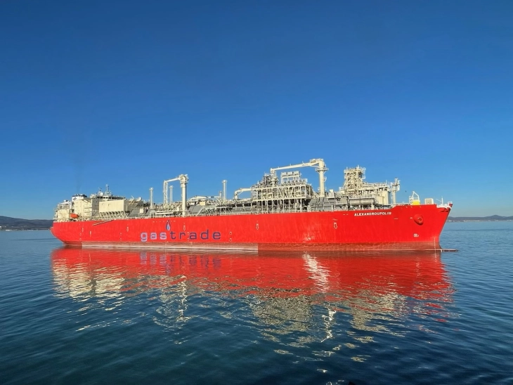 Alexandroupolis LNG terminal begins operations on Oct. 1