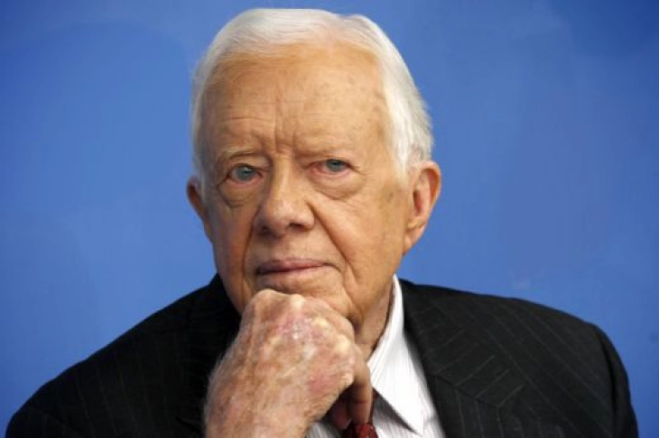 Former US president Jimmy Carter celebrates 100th birthday