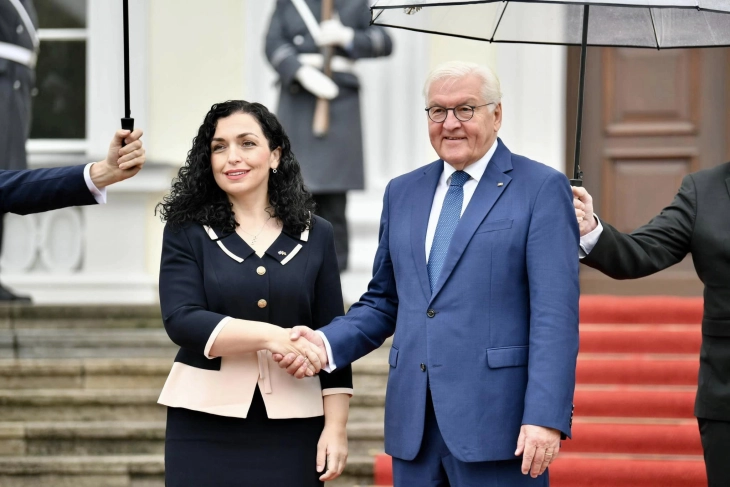 Osmani takoi presidentin e Republikës Federale të Gjermanisë, Shtajnmaer