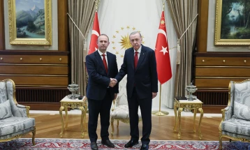 Gashi - Erdogan: Enhancement of North Macedonia-Türkiye cooperation