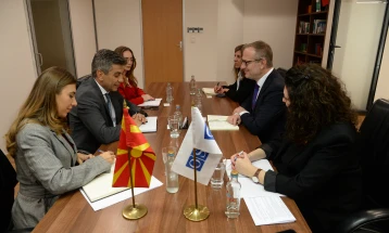 Deputy PM Mexhiti meets OSCE Ambassador Wahl