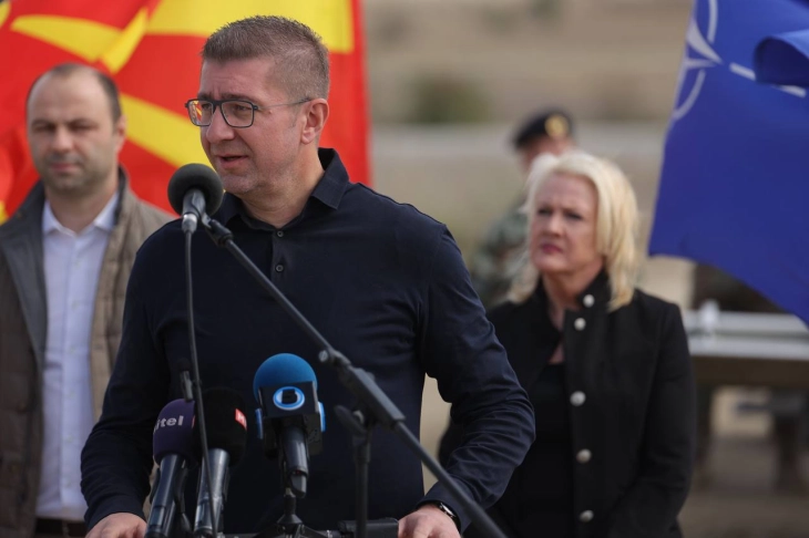 Mickoski: Gov't coalition stable, no comment on developments in opposition bloc