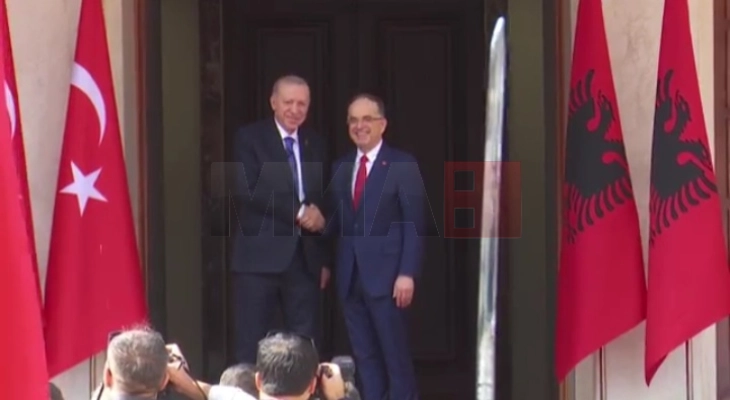 Presidenti i Turqisë Erdogan për vizitë në Tiranë