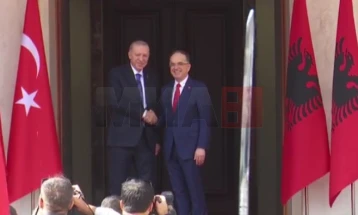 Presidenti i Turqisë Erdogan për vizitë në Tiranë