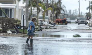 Florida: Për shkak të uraganit Milton, niveli i detit është më i lartë për 150 deri në 300 centimetra