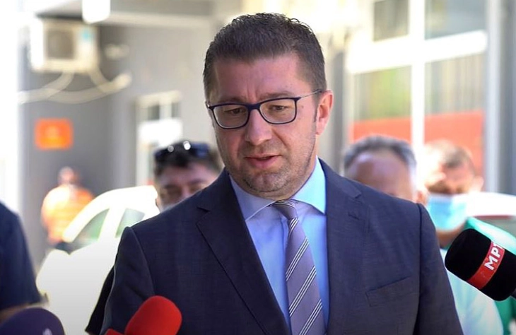 Mickoski: VMRO-DPMNE accepts working groups on elections, waiting for authorities to specify date