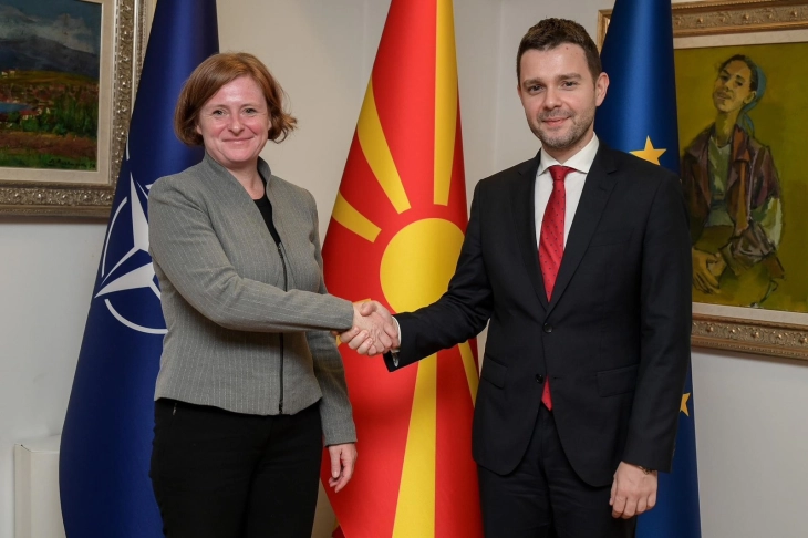 Mucunski meets German Ambassador Drexler