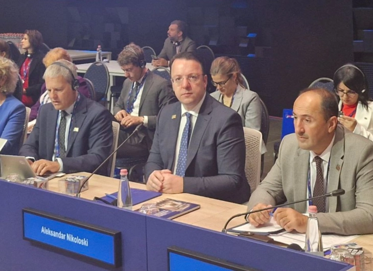 Minister Nikoloski attends Southeast Europe Connectivity Forum in Thessaloniki