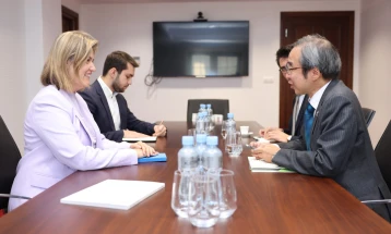 Bozhinovska, Otsuka discuss strengthening cooperation with Japan in energy and mining