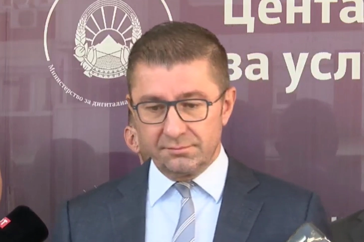 Mickoski: Pointless to send letter to EU now, to start process of constitutional amendments it is necessary that Bulgarian Parliament ratifies accession agreement