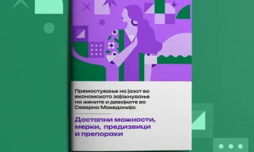 Промовиран документ „Премостување на јазот во економското зајакнување на жените и девојките во Северна Македонија“