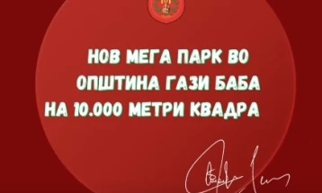 Во Хиподром 2 почна изградбата на нов мега парк на површина од 10.000 метри квадратни