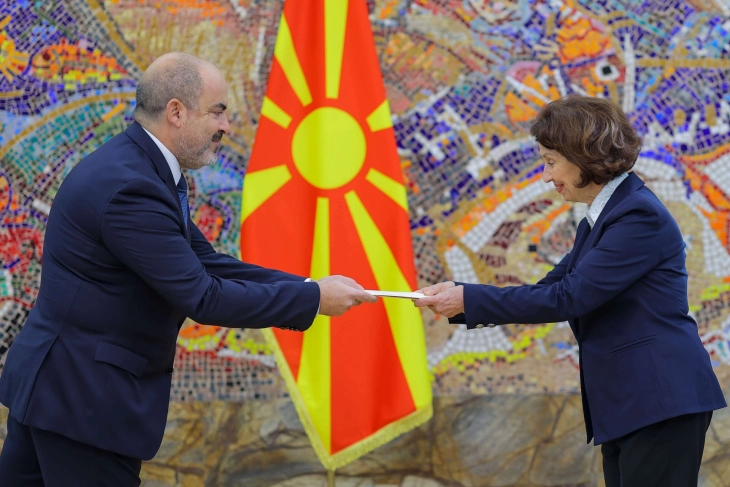 President Siljanovska Davkova receives credentials of new ambassadors of Cyprus and Tunisia