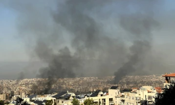 Israeli military strikes targets in southern Beirut