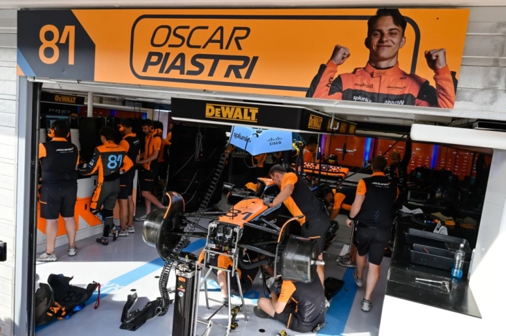 Piastri beats team-mate Norris to take sprint pole at Brazilian GP