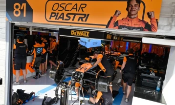 Piastri beats team-mate Norris to take sprint pole at Brazilian GP