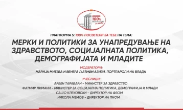 Во Владата дебата за мерките и политиките за здравството, социјалната политика, демографијата и младите