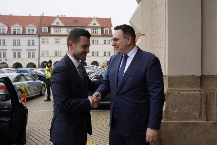 FM Mucunski meets Czech counterpart Lipavský 