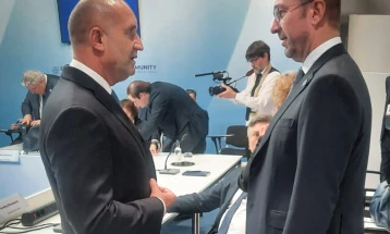 Nuk ka paralajmërim për takim Mickoski - Radev në Samitin e Komunitetit politik evropian në Budapest