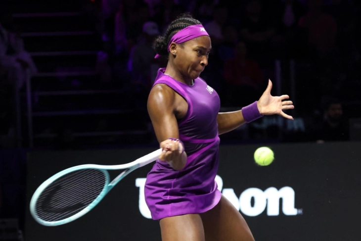 Gauff finally triumphs in WTA finale after hitting back against Zheng