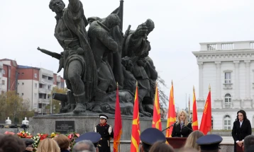 Одбележани 80 години од ослободувањето на Скопје