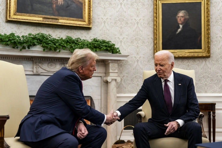 Trump promises Biden 'smooth' transition in White House meeting