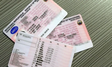 Citizens to replace driving licenses with old name until year-end, urges MoI Toshkovski