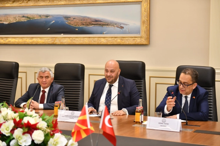 Constitutional Court delegation holds bilateral meeting with Turkish counterparts