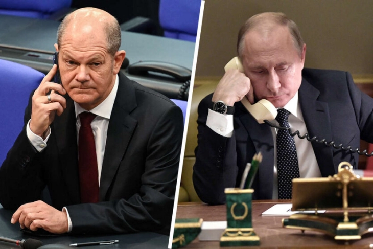 Germany's Scholz speaks with Putin for first time in nearly 2 years