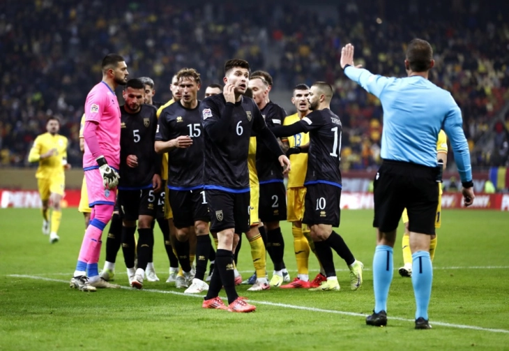 Nations League: Kosovo players walk off in Romania, match abandoned