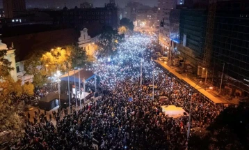 Thousands protest in Slovakia against Premier Fico's government