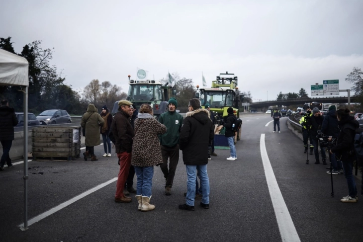 Протест на француските земјоделци поради договорот за слободна трговија со Меркосур