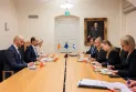 Minister Murtezani meets Finland’s Foreign Minister Valtonen 